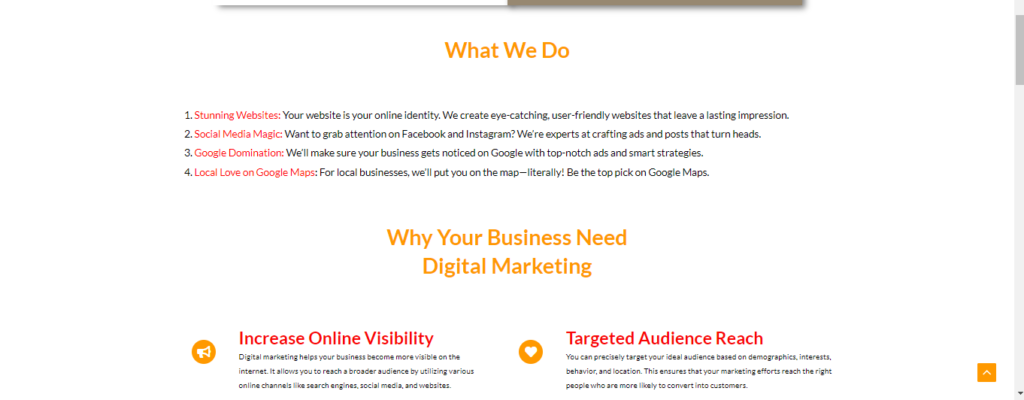 Digital Marketing Agency Website. Diwebix